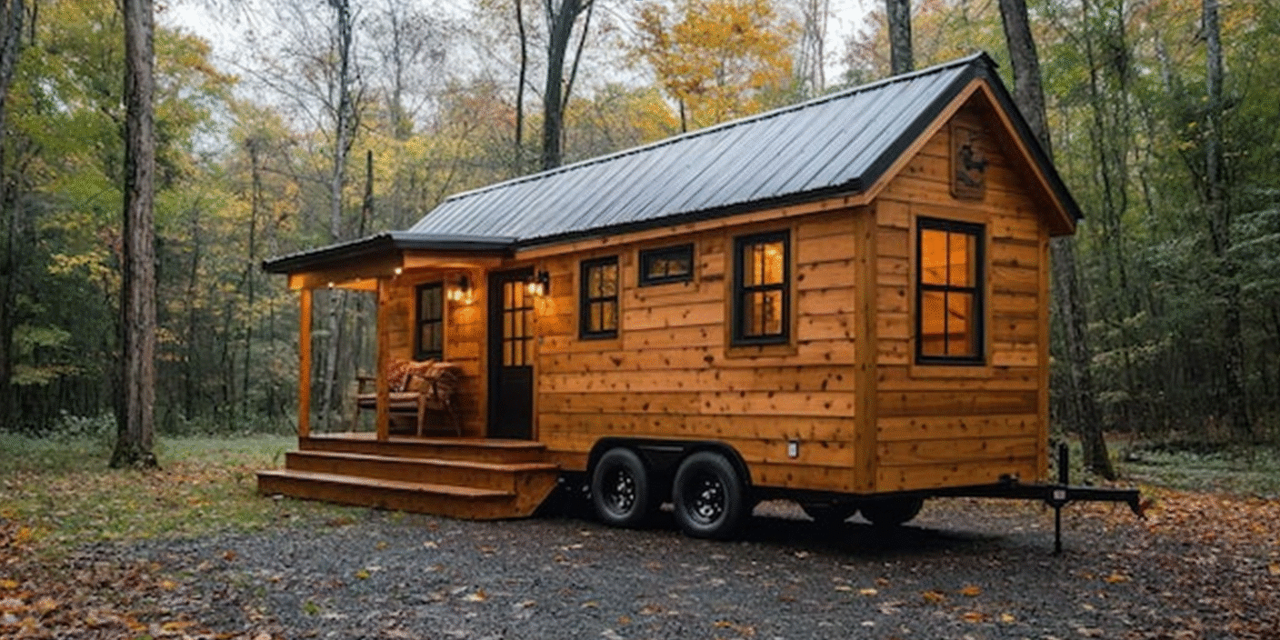 Tiny Wood Cabin